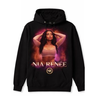 Nia Renée – Live in Gold Hoodie